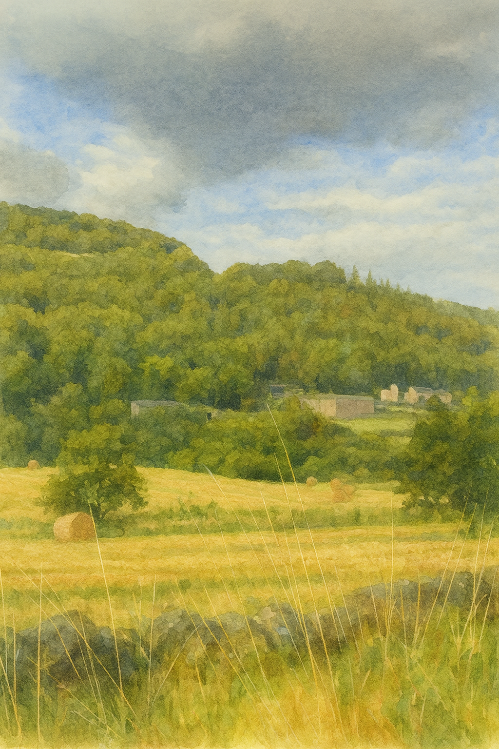 Yorkshire Dales Harvest A3 300Dpi