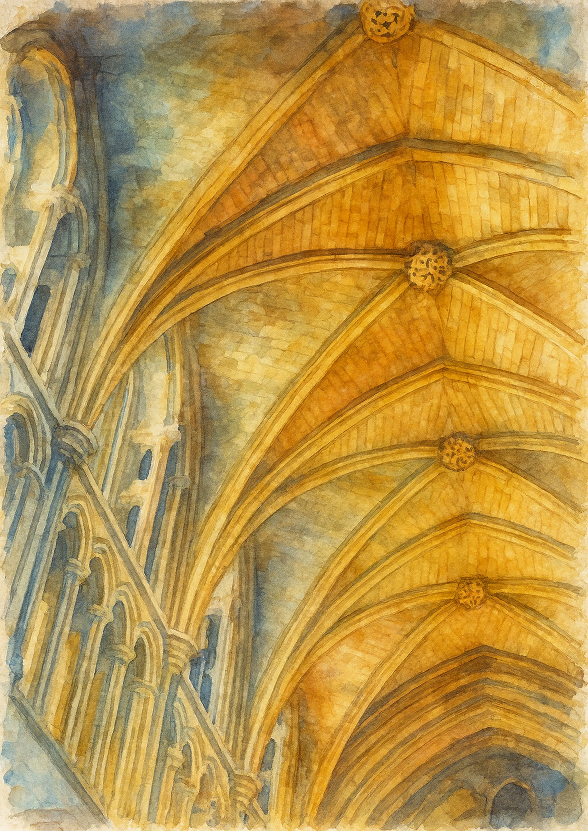 Cathedral I A3 Portrait 300Dpi